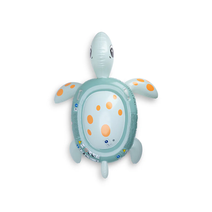 Luchtbed in de vorm van een schildpad, 150 cm lang, geschikt voor waterpret