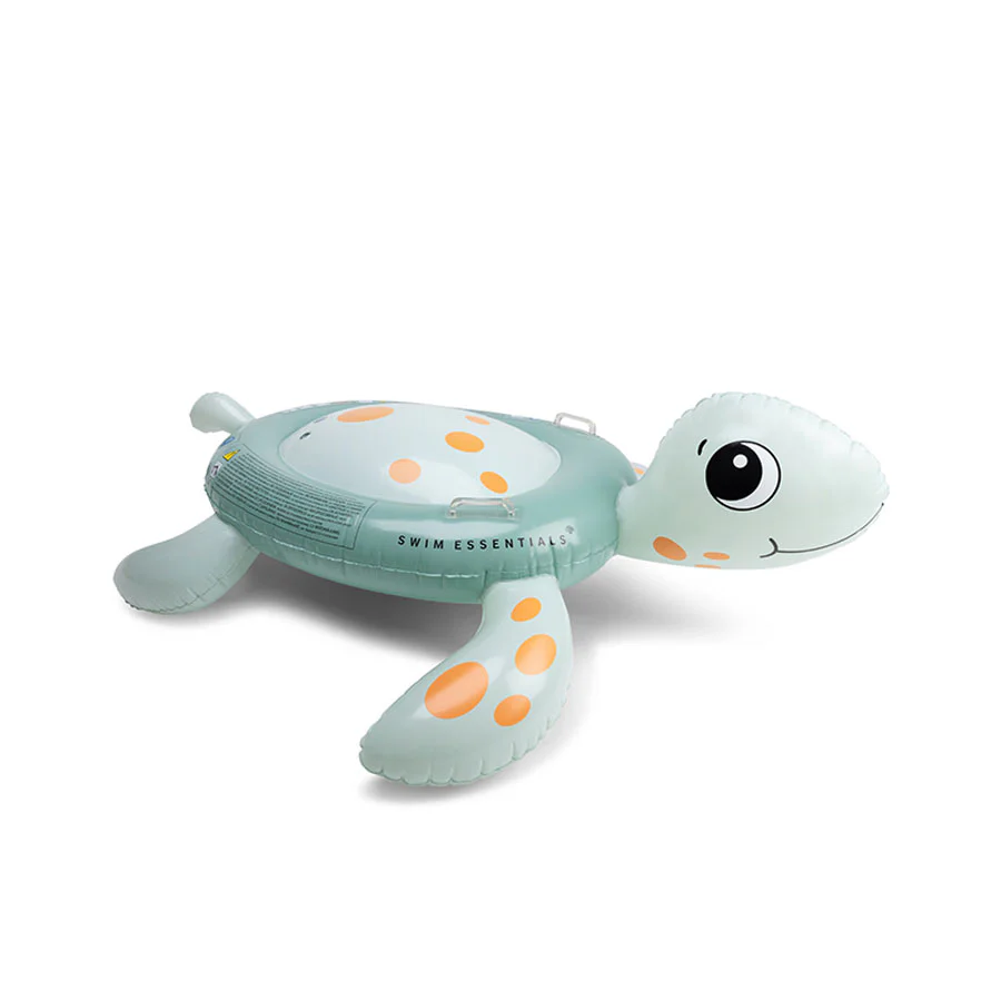 Luchtbed in de vorm van een schildpad, 150 cm lang, geschikt voor waterpret